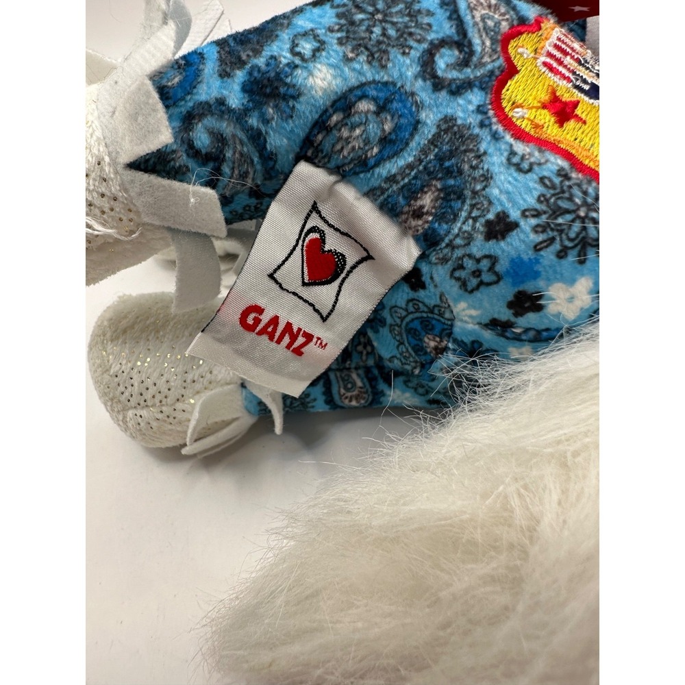 Webkinz Country Star Blue Paisley Rockerz Horse HM5111 Bandana NO CODE Ganz - Picture 9 of 11